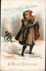 A Merry Christmas Postcard