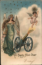 A Happy New Year Postcard