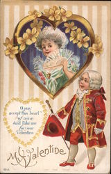 My valentine: O Pray Accept This Heart Of Mine Postcard