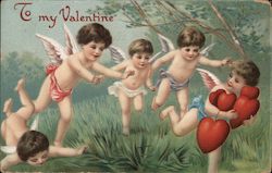 To My Valentine Postcard