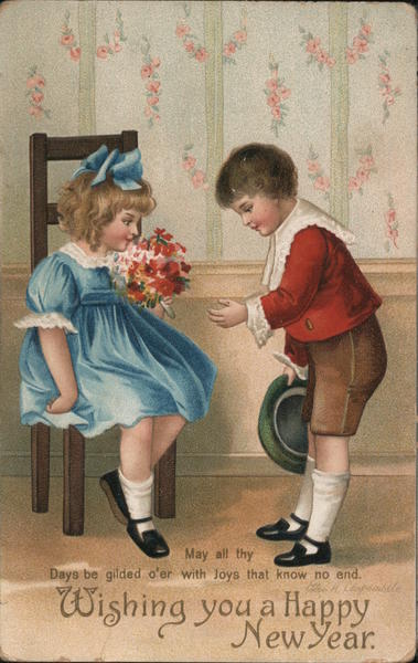 Wishing You a Happy New Year Children