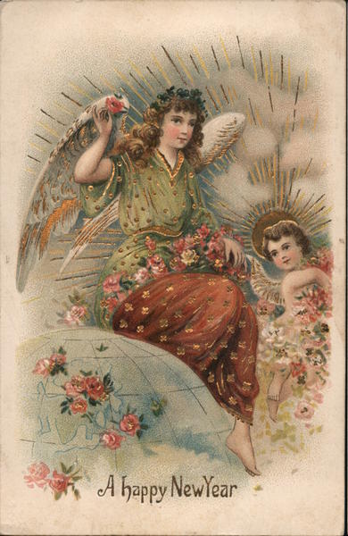 A Happy New Year Angels & Cherubs