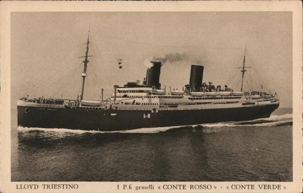 LLoyd Triestino Boats, Ships