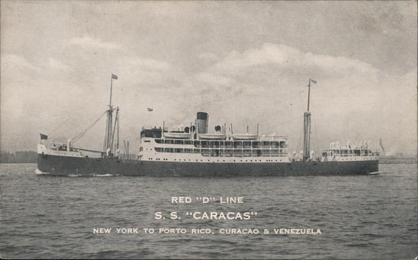 Red D Line S.S. Caracas Boats, Ships