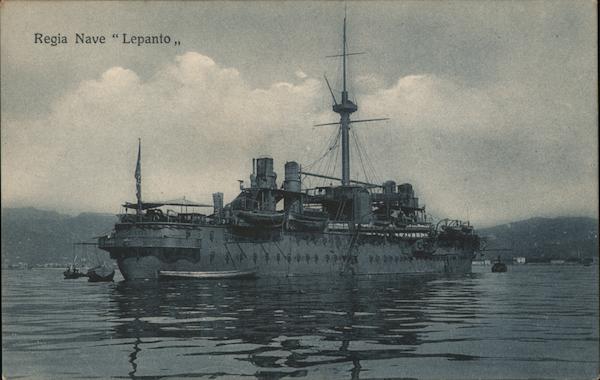Regia Nave Lepanto Steamers