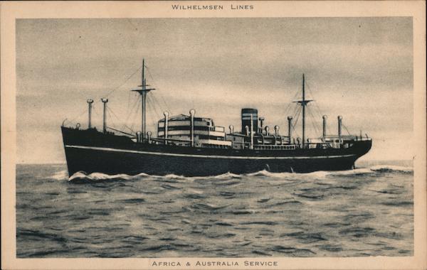Wilhelmsen Lines Ship - Africa & Australia Service