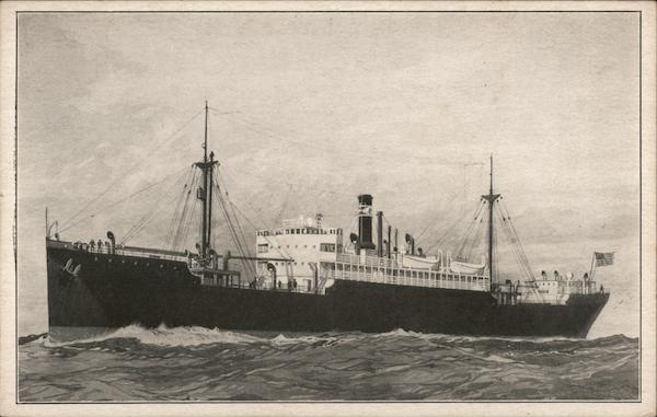 American Pioneer Line, Roosevelt Steamship Co. Steamers