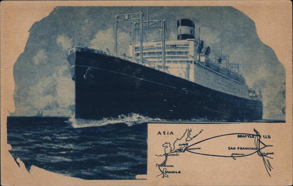 Dollar Steamship Line Boats, Ships