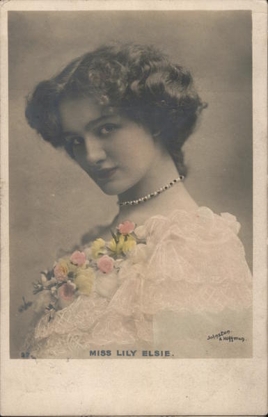 Miss Lily Elsie Johnston & Hoffman Actresses