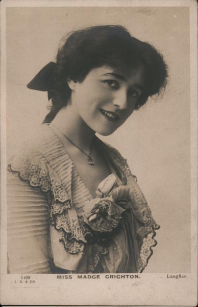 Miss Madge Crichton Actresses