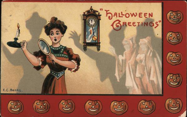 Halloween Greetings E.C. Banks