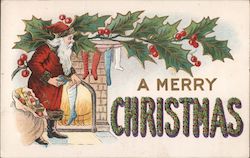 A Merry Christmas Postcard