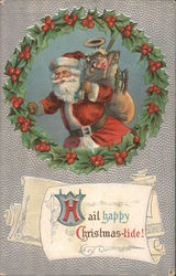 Hail happy Christmas-tide Postcard