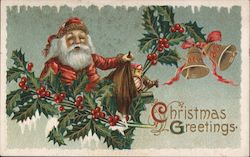 Christmas Greetings Postcard