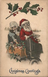 Christmas Greetings Postcard