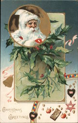 Christmas Greetings Postcard