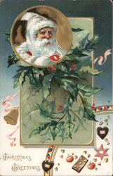 Christmas Greetings Postcard
