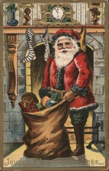 Joyous Christmas Tiding Postcard