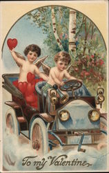 To My Valentine Postcard