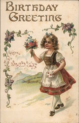 Birthday Greetings Postcard