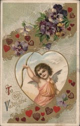 To my Valentine Postcard