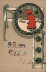 A Happy Christmas Postcard
