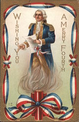 Wishing You A Merry Fourth Postcard
