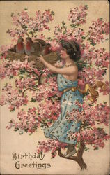 Birthday Greetings Postcard