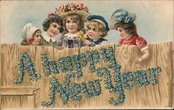 A Happy New Year Postcard