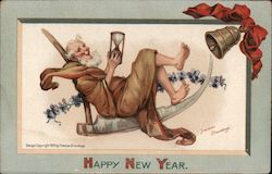 Happy New Year Postcard