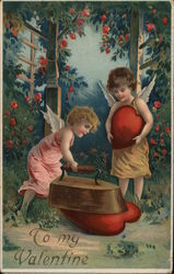 To My Valentine Postcard