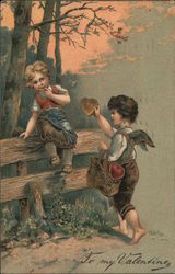 To My Valentine Postcard