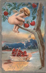 All For My Valentine Postcard