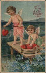 To My Valentine Postcard