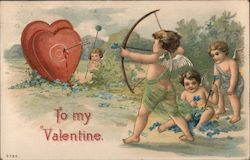 To My Valentine Postcard