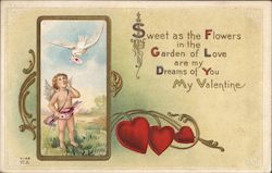 Sweet as the Flowers... Postcard