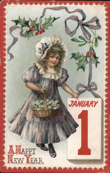 A Happy New Year Postcard