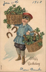 A Happy Birthday Postcard