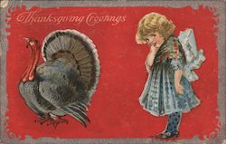 Thanksgiving Greetings Postcard