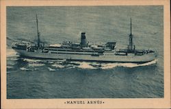 "Manuel Arnus", Copagia Trasatlantica Espanola Postcard
