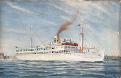 S/S Marieholm Boats, Ships Postcard Postcard Postcard