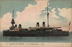 Marine de Guerre: The "Admiral Aube" Postcard