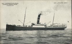 DET Nordenfjeldske Dampskibsselskab Postcard