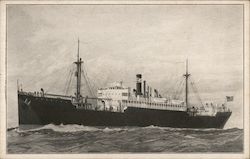American Pioneer Line, Roosevelt Steamship Co. Postcard