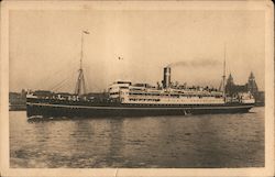 Co. Cyp. Fabre: S. S. "Alesia" Postcard