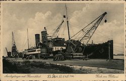 SS Amsterdam Postcard