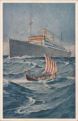 Brevcort Ships Postcard
