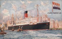 Atlantic Transport Line: S. S. Minnetonka Postcard