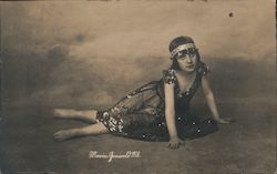 Actress Marion Grouwold (?) 1918 Postcard