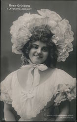 Rosa Grünberg i "Flickorna Jackson" Postcard